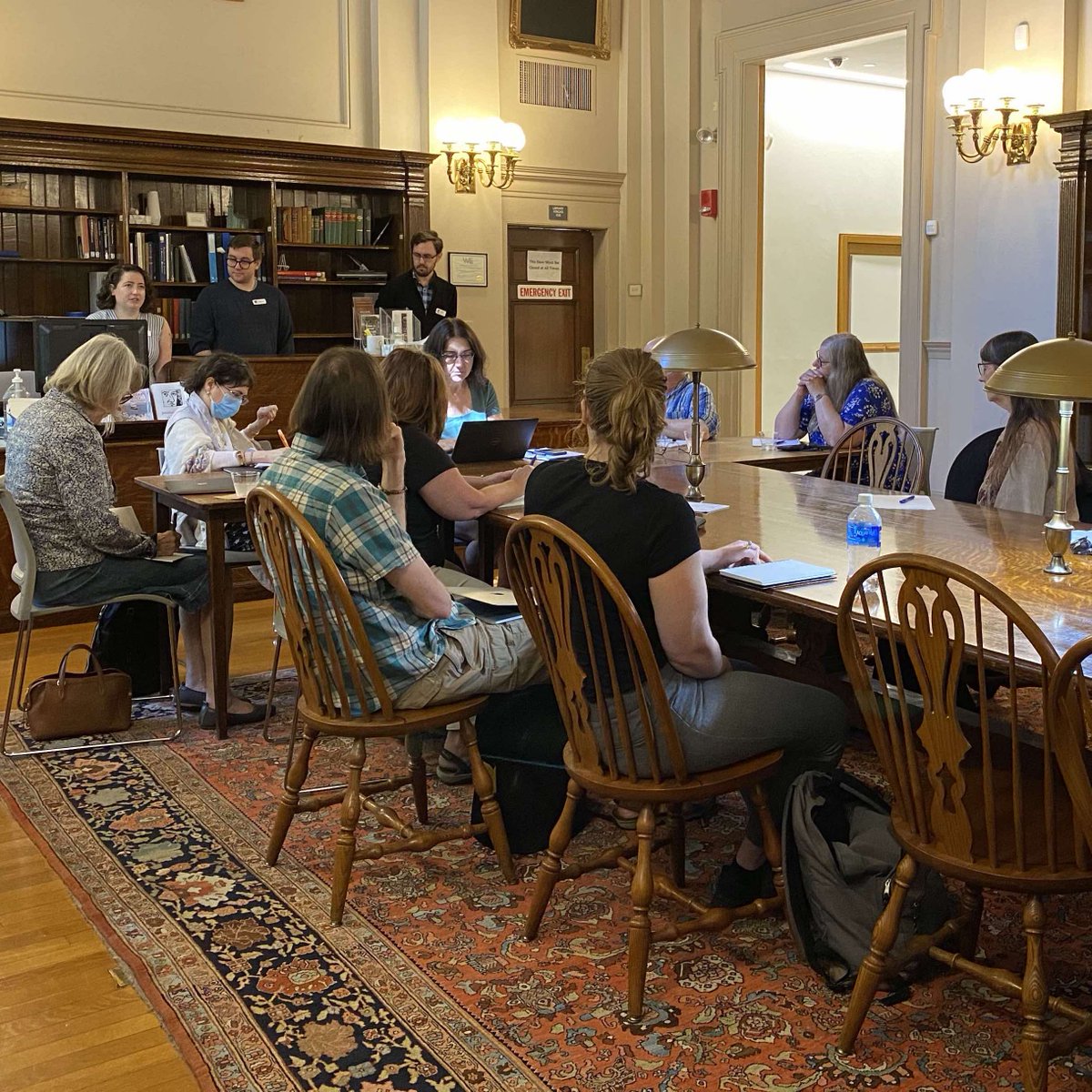 CongreLib's tweet image. We had a fantastic time with everyone who attended our "Voices from the Past" workshop on working with records from our New England's Hidden Histories Project last week.

Thanks to those of you who spent your day with us at 14 Beacon!

#nehh