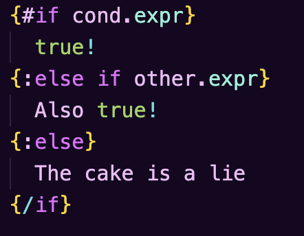 sarah_edo's tweet image. Angular's renaissance continues!
Angular is improving developer experience, next step is control flow. You may notice we've been inspired by Svelte.
If you like bikeshedding about syntax (who doesn't), feel free to head over the the RFC:
github.com/angular/angula…