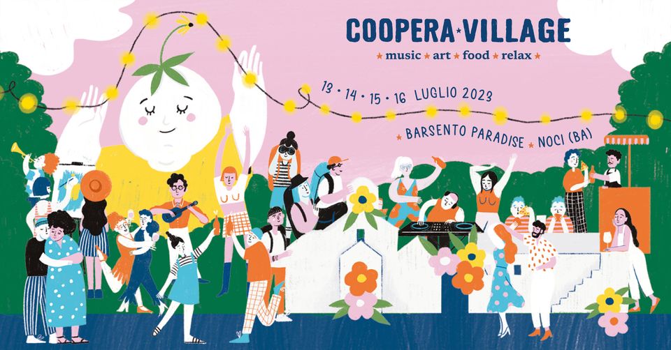 Domani inizia il Coopera Village ed ecco dove sarò:
- Venerdì, alle 18:30, presenterò il Salgemma Magazine;
- Sabato, presenterò il libro "La signorina nessuno" di Giorgia Soleri nel salottino di Radio JP;
- Domenica, alle ore 20:00, al We Reading di Bebo de Lo stato sociale. 
🥳