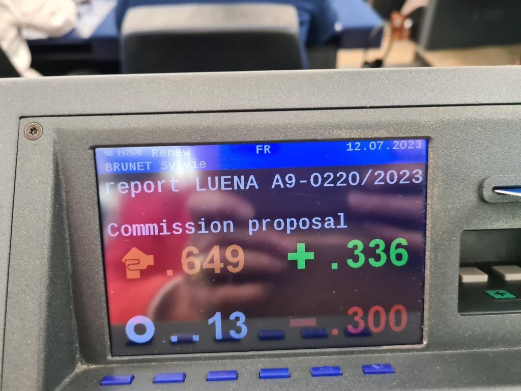 syl_brunet's tweet photo. ✅ OUI, au @Europarl_FR nous avons dit OUI au règlement sur la restauration de la nature, texte clé pour la préservation de la biodiversité et l'avenir de notre planète
🇪🇺 Une mesure phare du Pacte Vert, que nous soutenons pleinement avec @Ensemble_UE
👏 @pcanfin @steph_sejourne https://t.co/9Aj7NULFUO