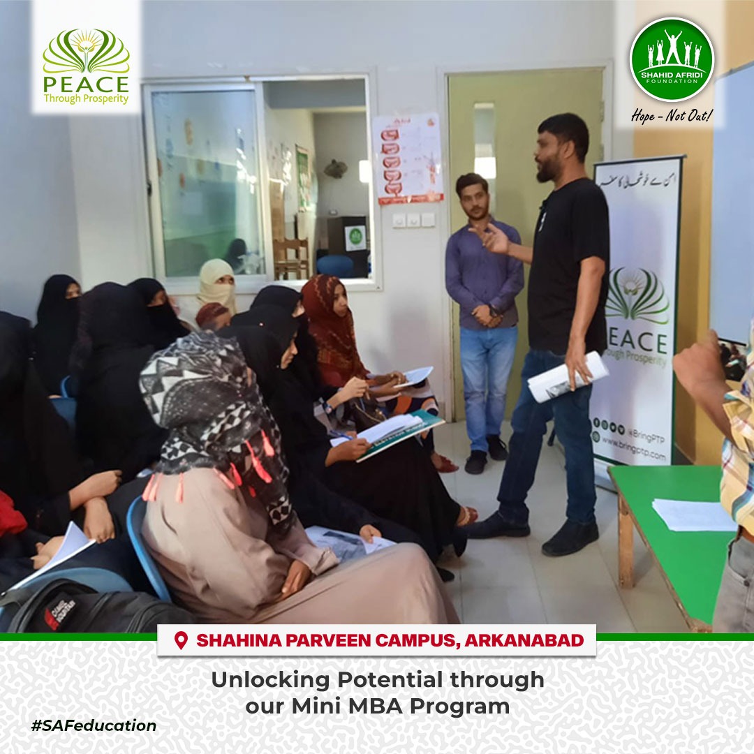 SAFoundationN's tweet image. We are delighted to announce the successful completion of our entrepreneurial workshop, #MiniMBA, with @BringPTP at #SAFschool Shahina Parveen campus. This program aims to empower parents of students with essential skills, enabling them to create a #HopeNotOut future.