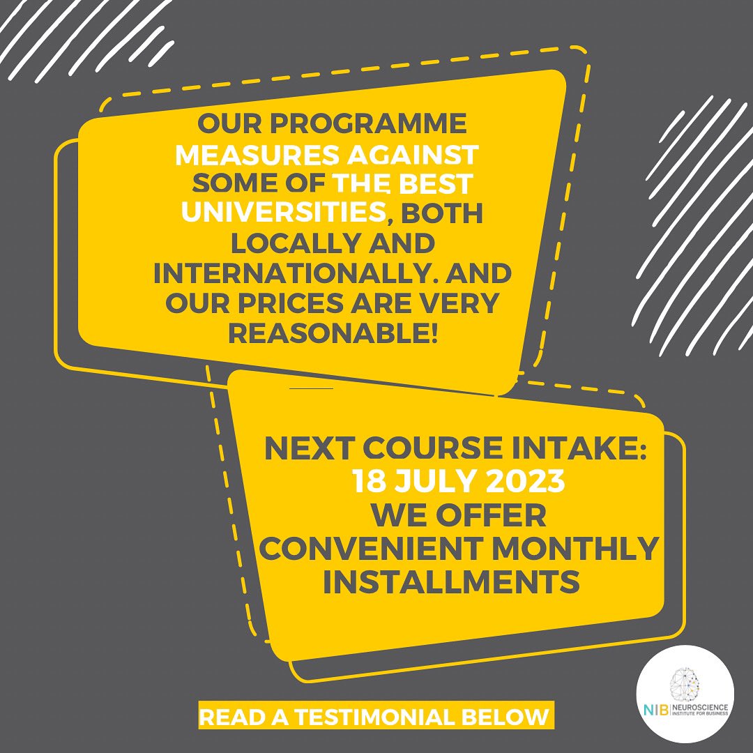 "I have recently completed a Women in Leadership Course at Said Business School, Oxford University I passed that course at the top of my class and I do credit what I had learnt through the Neuroscience course for my success.". Dr. Amiena Peck