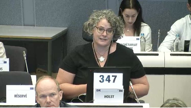 CSOGroupEESC's tweet photo. Freedom, democracy, equality, rule of law and respect for human rights – also for minorities. Civil society is vital in the #EUEnlargement process. We need to invest in #CivilDialogue.
🗣️ VP @SifHolst, #EESCPlenary debate with @OliverVarhelyi and @MajlindaBregu 
#UnionForEquality https://t.co/h4HxCScmJe