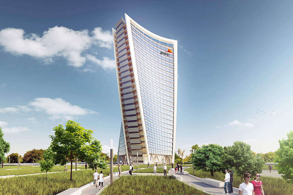 Offices2Let's tweet photo. Price Waterhouse Cooper (PWC) Waterfall Gauteng South Africa, Africa. Brilliant design. Message us on Twitter today if we can develop, design, source or secure similar commercial leased or purchased space for you. 
#pwc #RealEstate #property #propertyequity https://t.co/USMk3tNwi3