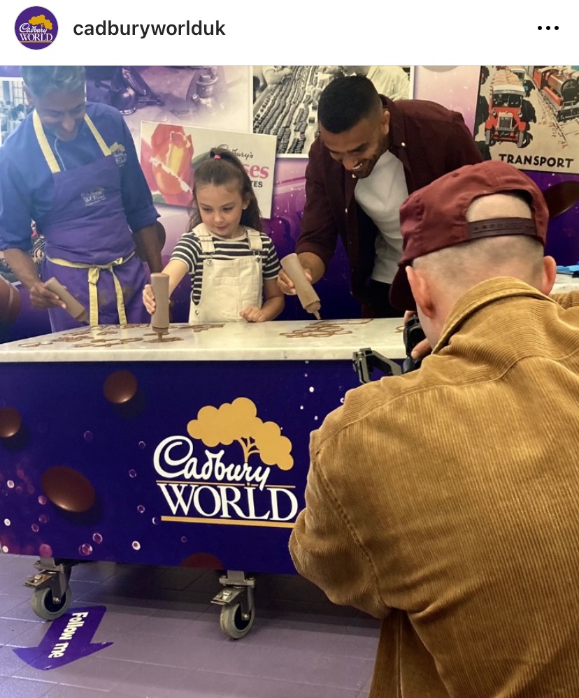 Had a great time this month shooting with <a href="/CadburyWorld/">Cadbury World</a> 🍫