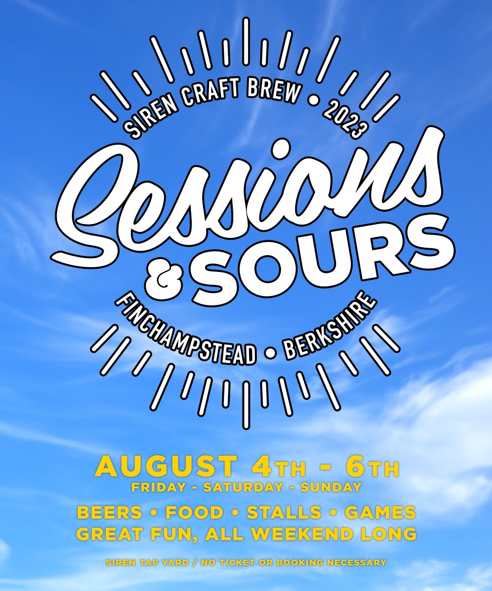 SirenTapYard's tweet image. Don't Forget Session &amp;amp; Sours  Weekend is Approaching! 

It'll be between the 4th and the 6th of August bringing interesting vendors of Session Beer's and Sour Beer's that are doing interesting and innovating things in the world  of Craft Beer.  

#sourbeer #sessionbeer #craftbeer