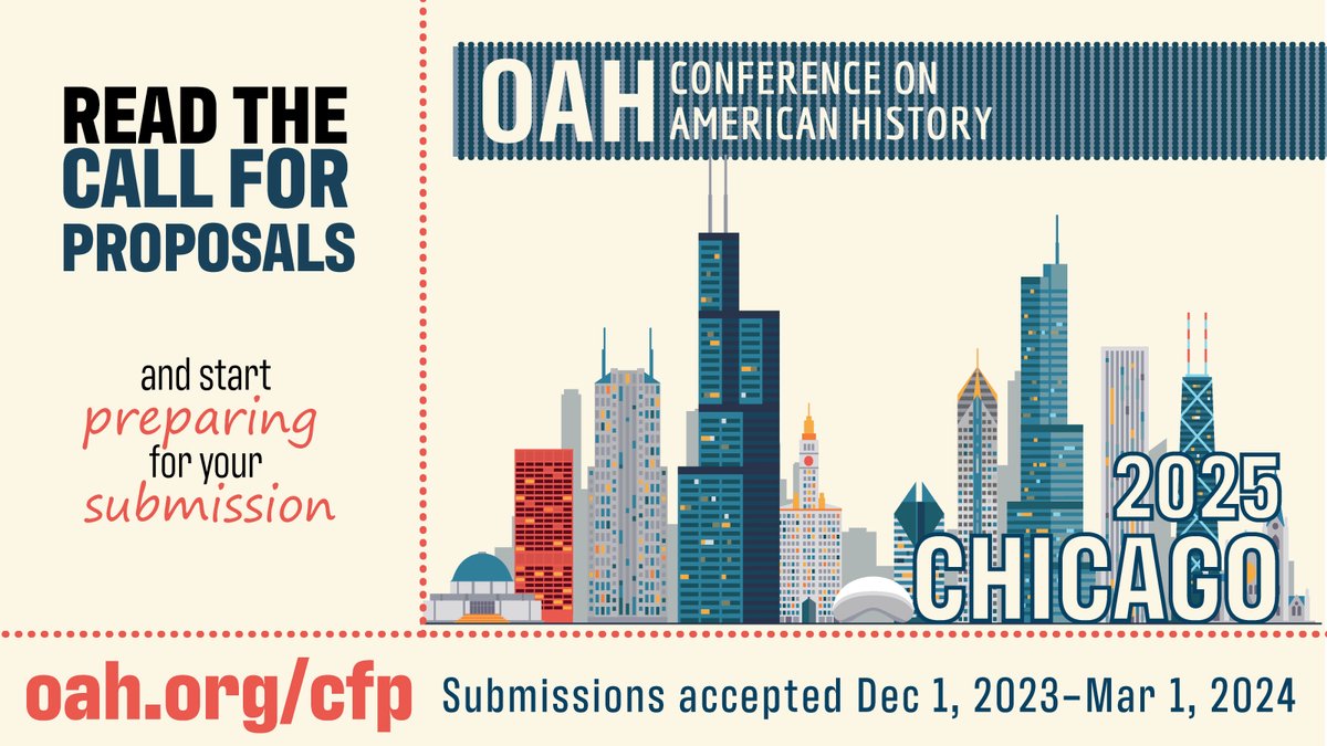Organization of American Historians on Twitter "Join us in Chicago in