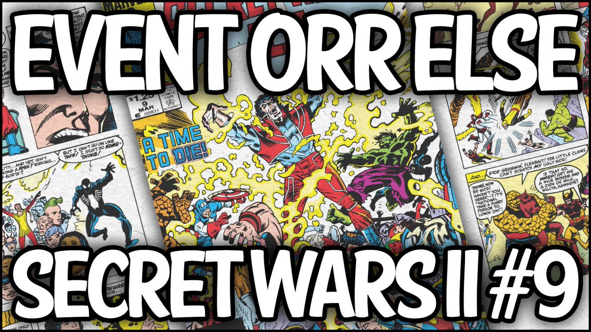 SteevenOrrElse's tweet photo. Today on #EventOrrElse, the Beyonder becomes his own father!
Find out how in issue 9, the conclusion, to Secret Wars II, published by #MarvelComics in December, 1985.
Join me, won't you.
Please retweet! This podcast needs more ears!
https://t.co/mxOpSo9pub https://t.co/q764f9x5h2