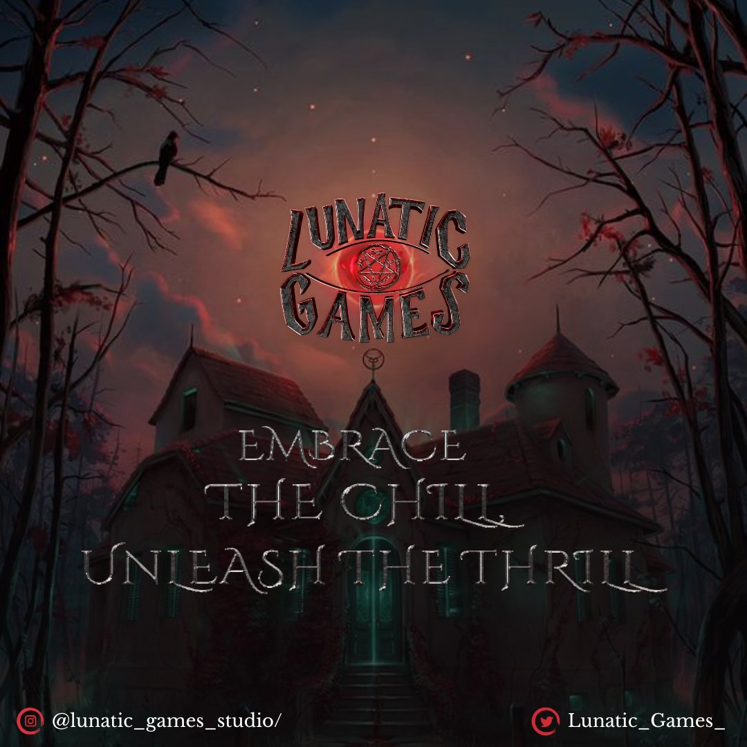 Enter the realm of Lunatic Games, where the thrill meets the chill !
Brace yourself for bone-tingling adventures and unleash your inner gaming lunatic.
#play2experience #nft #gamefi #horrorgame