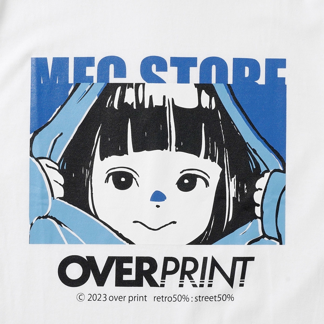 サイズL/OA overprint × MFC STORE Tee 古塔つみ - Tシャツ/カットソー