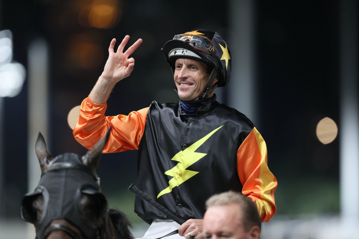 One more 👌 at the final Happy Valley fixture this season!

#HappyWednesday | #HKracing