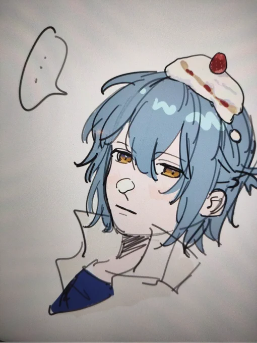 姉妹のipadで落書きした