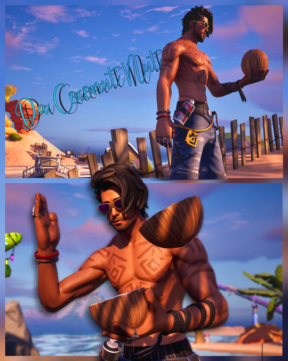 Levia_Lotus's tweet photo. RIPTIDE RAZ × 
TOASTED COCONUT🥥

#Fortnite
#Fortography
#EpicPartner
#FortniteWILDS
#UEFN
#フォートナイトスクショ https://t.co/2orXO8YcWL