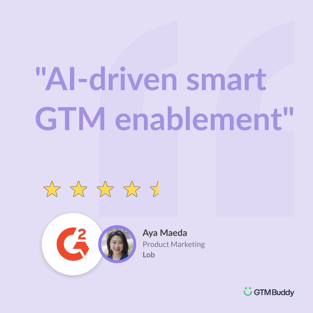 GTM Buddy tweet media