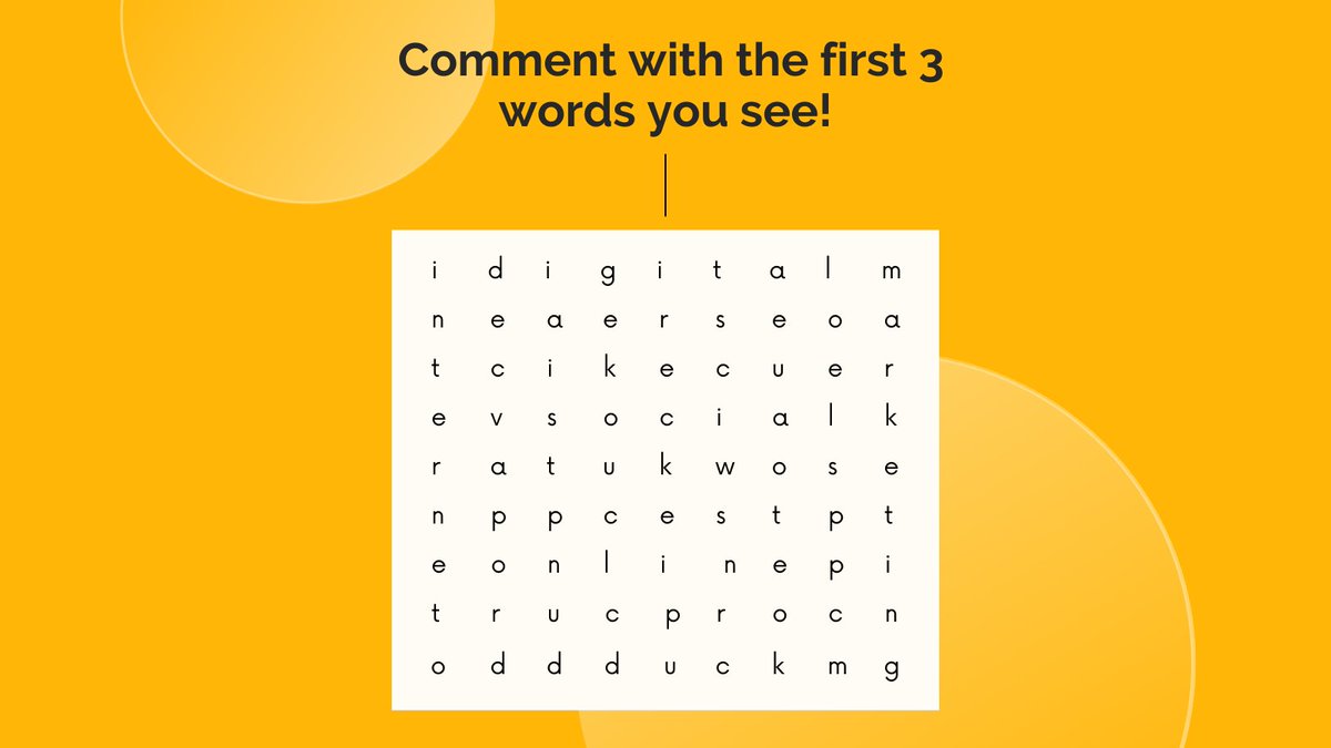 Nothing like a little crossword to get your creative juices flowing!
What 3 words did you see first?

210-920-0706
oddduckmedia.com
#oddduckmedia #oddduck #beanoddduck #sanantonio #satx #smallbusiness #marketing #digitalmarketingagency #digitalmarketing