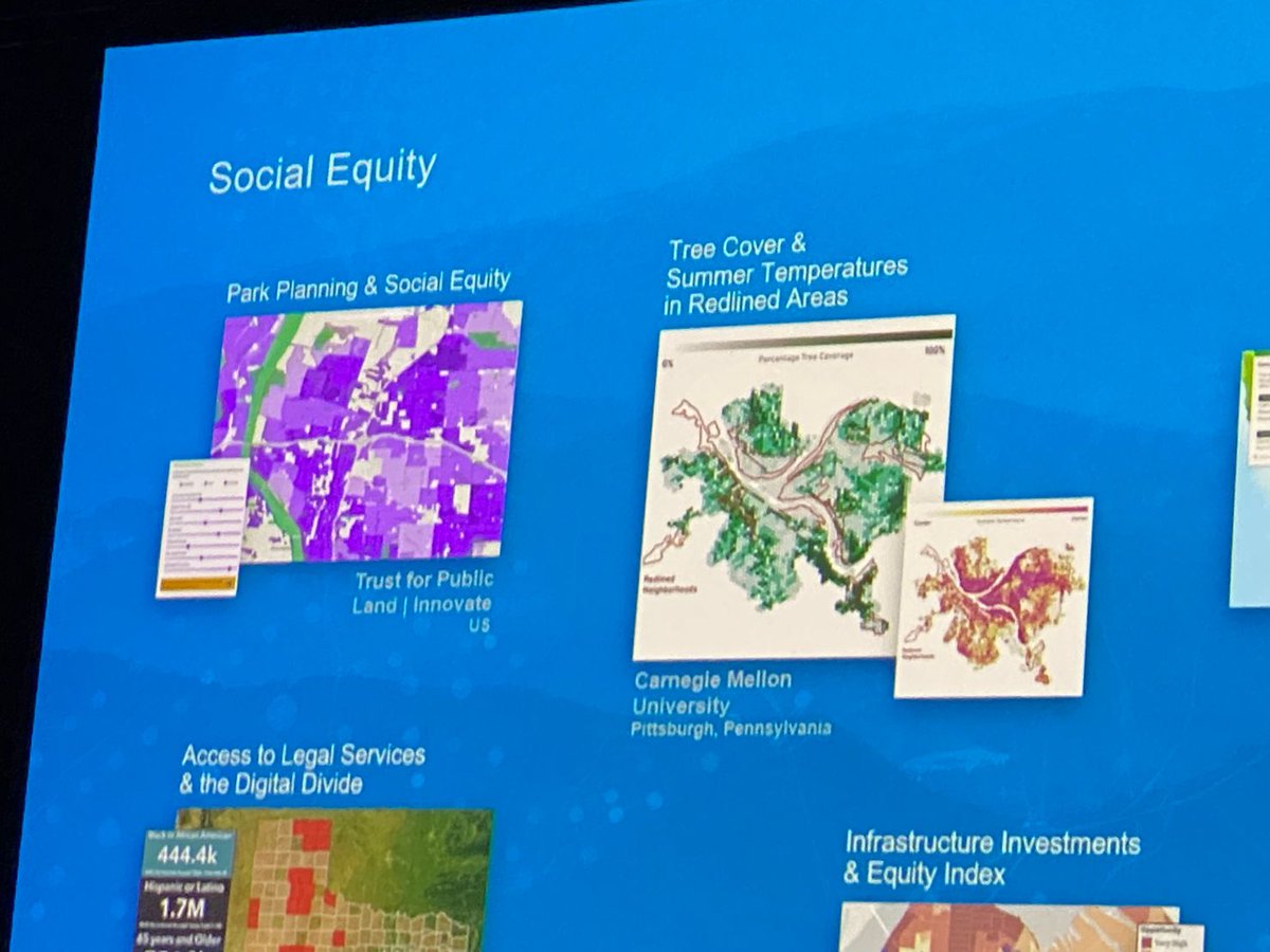 Innovate_Inc's tweet photo. Our team is having a blast at the @EsriUC and we're proud to see our work with the @tpl_org  in the project showcase.🏞️Hope to see you there!
#EsriUC2023 #parks #socialequity #GIS https://t.co/jS9CmGgStK