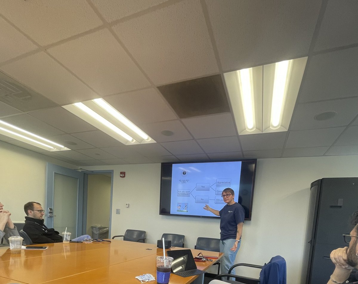 PennPulmonary's tweet photo. Today the dynamic @JessicaDine set the stage for a year of intentional feedback for personal and peer growth! https://t.co/wL5G8zIfIn