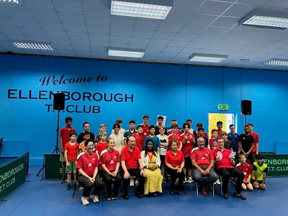 The Past Mayor, Cllr Doris Jiagge, visited the Ellenborough Table Tennis Club – she met with the members and had a wonderful morning with them. A lovely local facility, she wished them all the best for the future.
