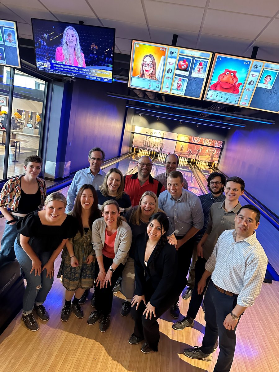 Our Summer Associates are heading into week seven of the summer program. All five Summer Associates recently had the opportunity to travel to our Westport, CT office. After a day of work and meeting, the group enjoyed an evening of bowling and socializing. #valuedatVerrill