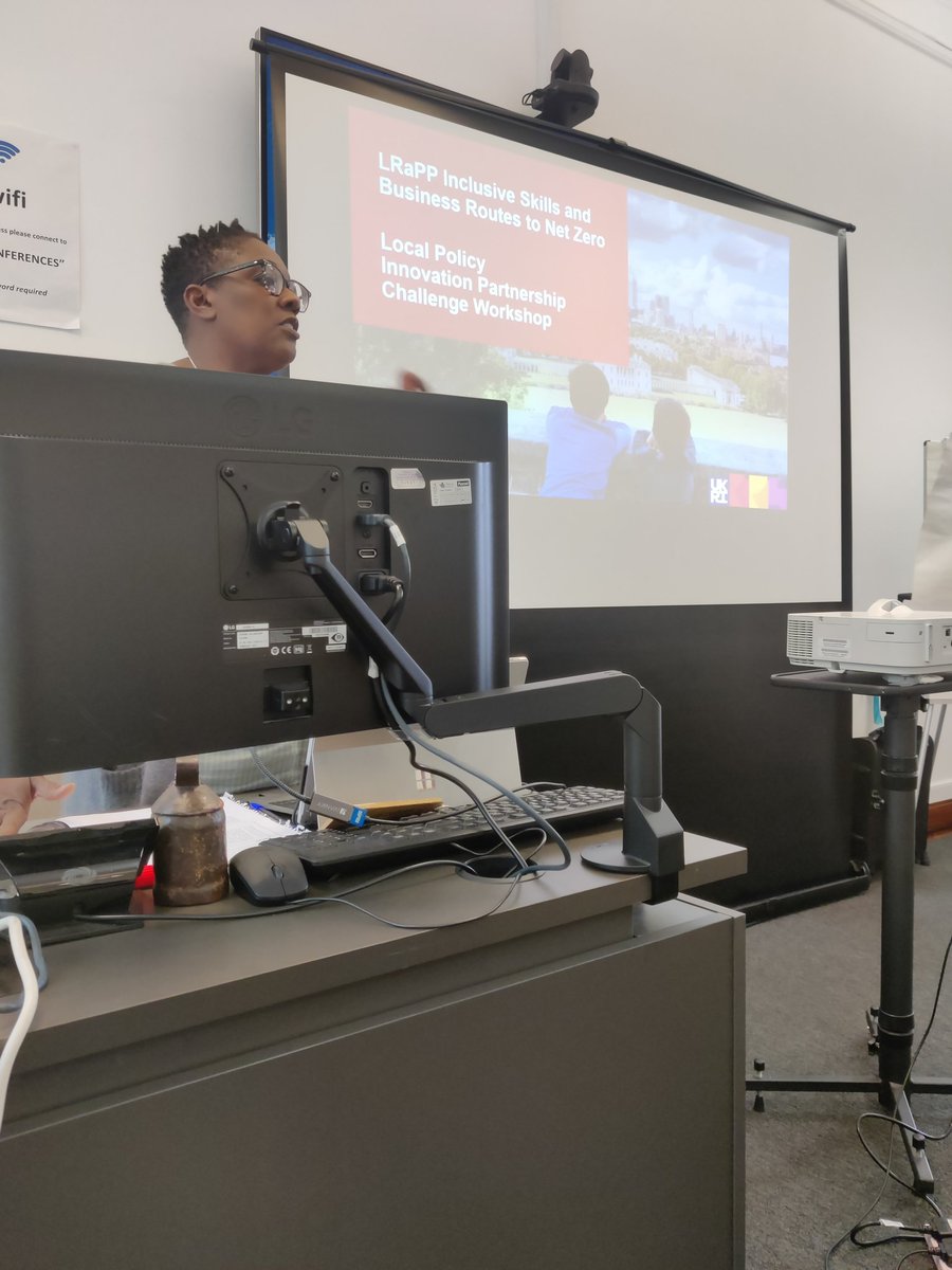 Good to be here LRaPP's Local Policy Innovation Partnership Challenge Workshop - workshopping on Inclusive Skills and Business Routes to Net Zero with a focus on retrofitting homes 

<a href="/MayorofLondon/">Mayor of London, Sadiq Khan</a> <a href="/LondonU/">University of London</a> 
<a href="/wfcouncil/">Waltham Forest Council</a> 

#skills #retrofit #homes #community