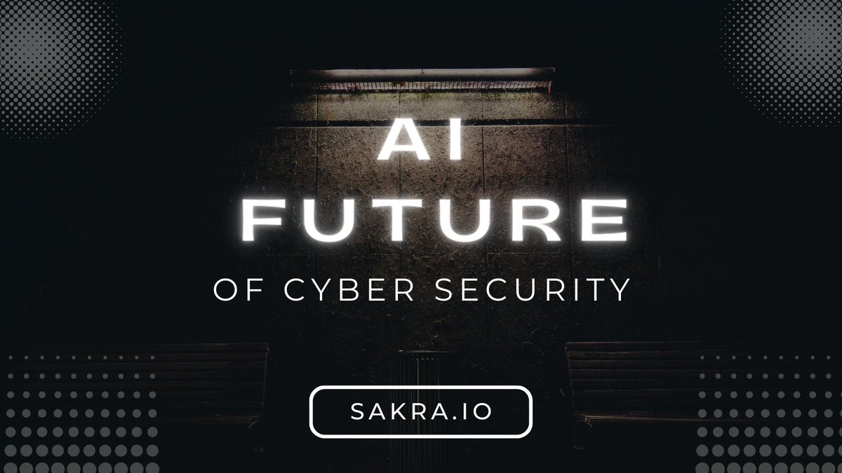 SakraIO's tweet photo. In the new age of cyber security, cloud computing and artificial intelligence help us to increase our defence against cyber threats! With us your data is more protected than ever. A new era of intelligent security begins!
#SecureWithAI #AI #CyberSecurity https://t.co/zEqJAiQmdz