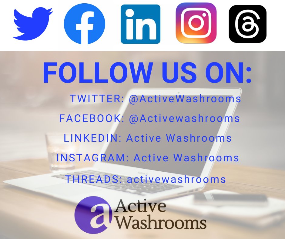 ActiveWashrooms's tweet photo. Did we mention you can now follow us on @threadsapp? For all the latest on Active Washrooms give us a like, follow and share and keep up to date with our latest news, products and services.
#SocialMedia #FollowUs #LikeUs #ShareUs #LeadingTheWay #ActiveWashrooms https://t.co/m6lh82PUxN