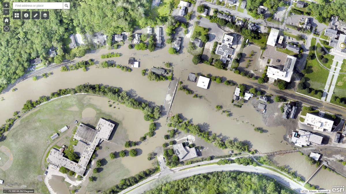 jarlathond's tweet photo. Web app displaying our #drone #flood mapping of #Montpelier done yesterday afternoon. https://t.co/2oNh4GdTGK https://t.co/PWeb2W9LTj