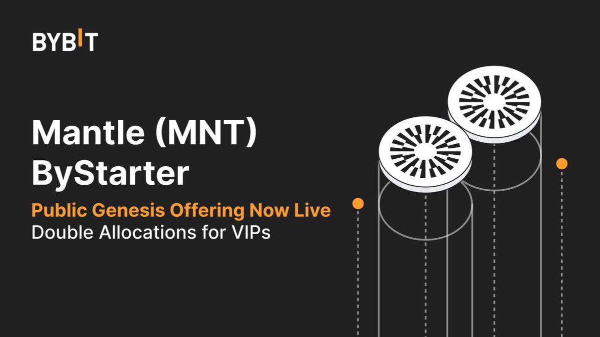 CryptoDefiLord's tweet photo. ๐ฅ Subscription for the Public Genesis Offering is Now Open!
โ
Earn up to 2,200 $MNT for free by subscribing between July 12, 10AM UTC โ July 17, 3AM UTC
๐ค Become a Bybit VIP to double your $MNT allocation!
#TradeWithBybit @BybitAfrica @Bybit_Official https://t.co/veFrFUlaKN