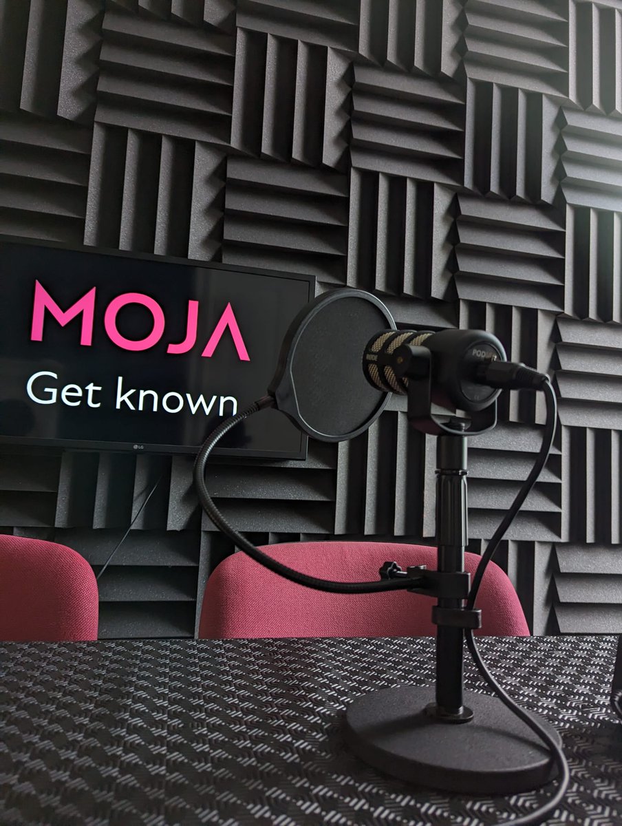Moja_Social's tweet image. Our podcast studio’s had an upgrade! Say goodbye to plosives with our new pop filters and eliminate table bumps with our soundproofing tablecloths.
#PodcastStudio #PopFilter   #EnhancedRecording
