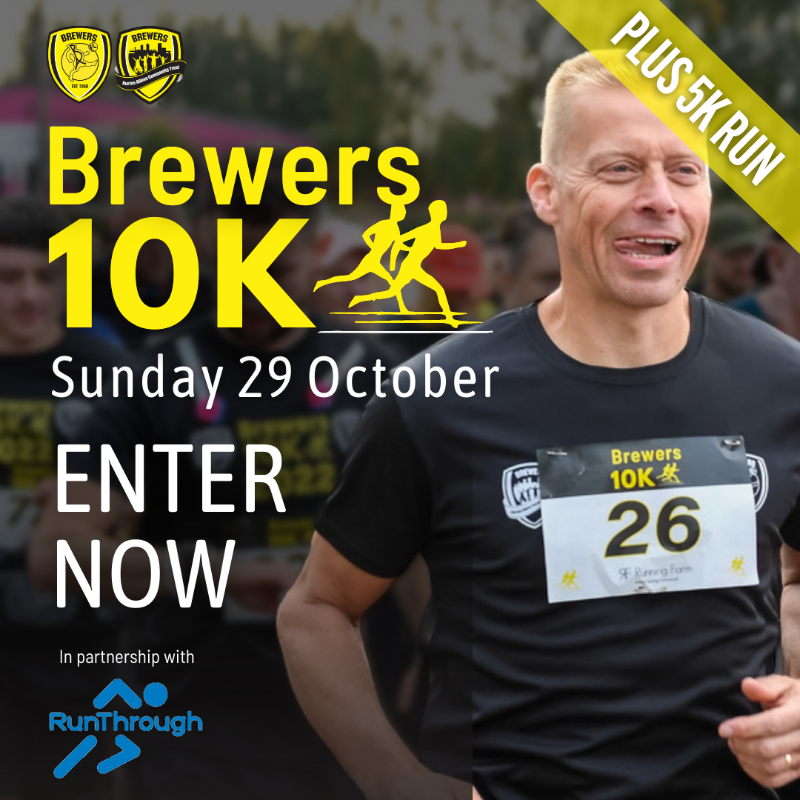 BurtonAlbionCT's tweet photo. 🏃‍♂️🏃‍♀️BREWERS 10K

New 5K race joins 10K run‼️

Whether it's with a friend, in a team or a solo PB effort, it's definitely an event not to be missed🤝 

Enter now for 5K or 10K race👇

#BACT