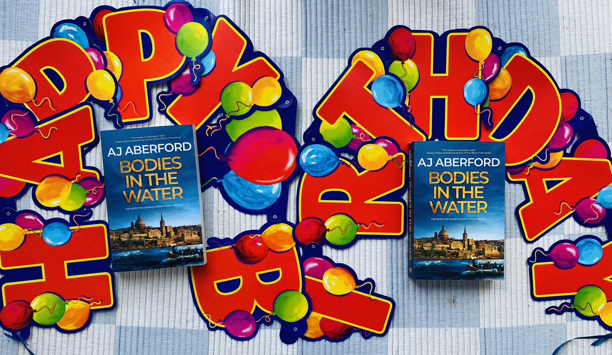 AJAberford's tweet photo. ⭐️⭐️ GIVEAWAY ⭐️⭐️  To mark my 1st anniversary as a published author with my #crimeseries, I’m giving away a signed copy of all 4 books in the #crimeseries so far to one lucky winner. To enter, like and retweet. Closes noon on 19/7/23. U.K. only (sorry). Good luck! https://t.co/STNBlT2Djk