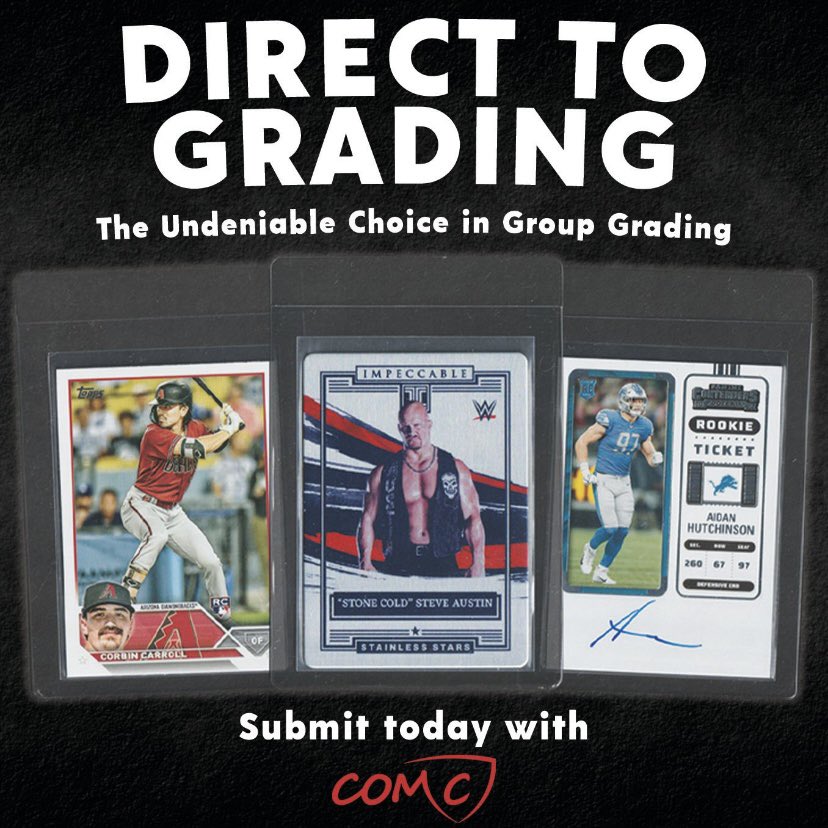 COMC Check Out My Cards on Twitter "Group Grading is here! COMC is
