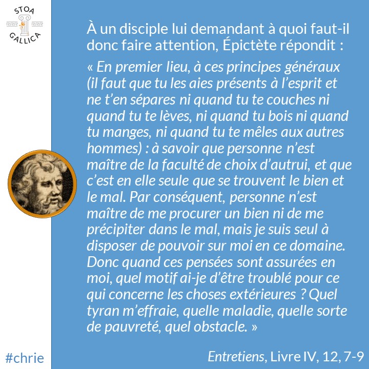StoaGallica's tweet photo. #stoïcisme #Epictète #entretiens #CHRIE https://t.co/FDhKzkwewR