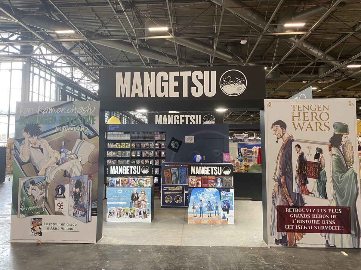 Il est beau notre petit stand à <a href="/japanexpo/">Japan Expo ⛩🗼</a>  !