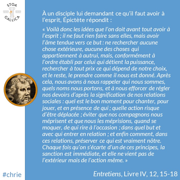 StoaGallica's tweet photo. #stoïcisme #Epictète #entretiens #CHRIE https://t.co/ARczfSkBdZ