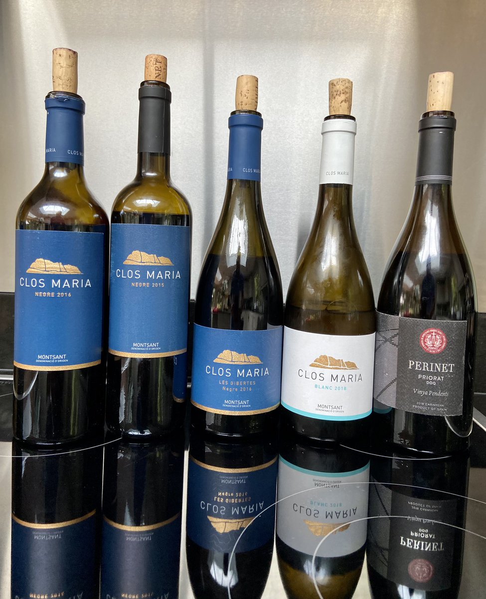 WaudWines's tweet photo. A fantastic tasting today of @doqpriorat wines 🇪🇸from @PerinetWinery that we will be importing shortly to #UK @JeremyWaud @charleswaud @thewinesinger @rikkellly @LuisGutierrezSD @RealWineGuru @SJEvansMW https://t.co/eaqxEVqoHR