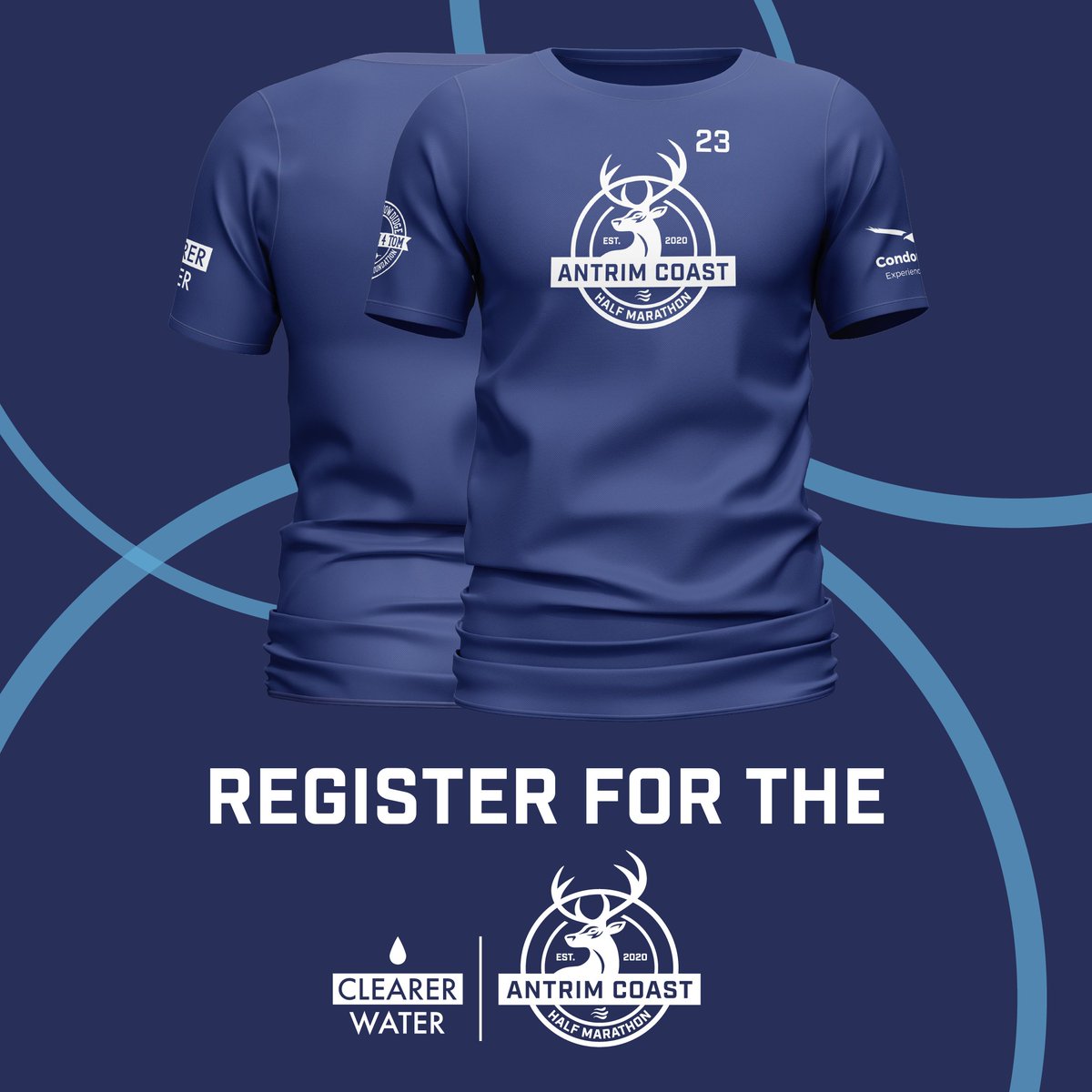 CoastHalf's tweet photo. The countdown to the Clearer Water Antrim Coast Half Marathon is on! Secure your place here > https://t.co/Dn3V18ov52

#HalfMarathon #AntrimCoastHalfMarathon #AntrimCoast  #VisitLarne #VisitBelfast #BBCSportNI #ClearerWater #condorexecutive #tourismni #meaboroughcouncil https://t.co/jMKANHZ2la