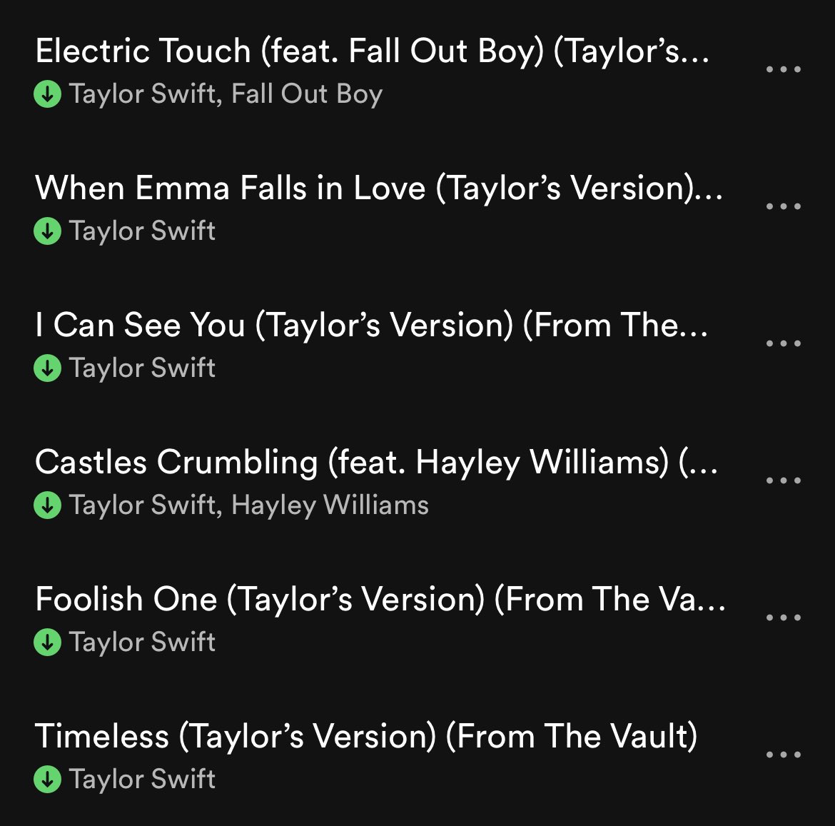 heyyy ya’ll 
sntv vault track rankings?? 
#TaylorSwift #TSTheErasTour #SpeakNowTaylorsVersion
