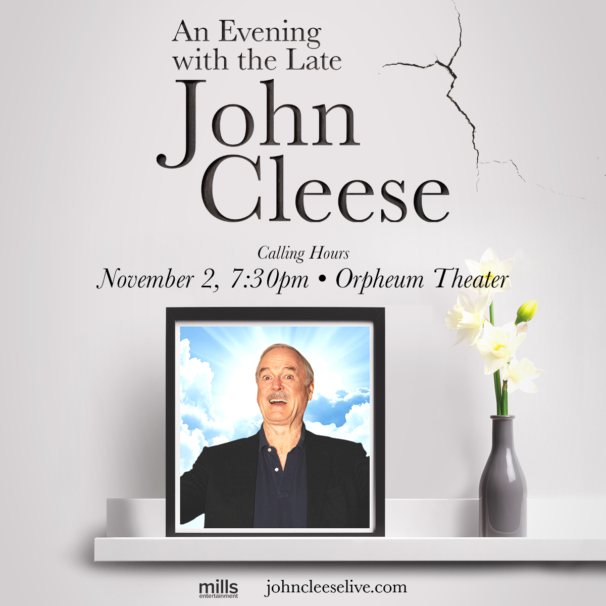 JUST ANNOUNCED ✨
An Evening with the Late John Cleese
Thursday, November 2, 2023 | #MadisonWI   

On sale Friday at 10AM » bit.ly/JohnCleeseMadi…

#JohnCleese #Comedy
