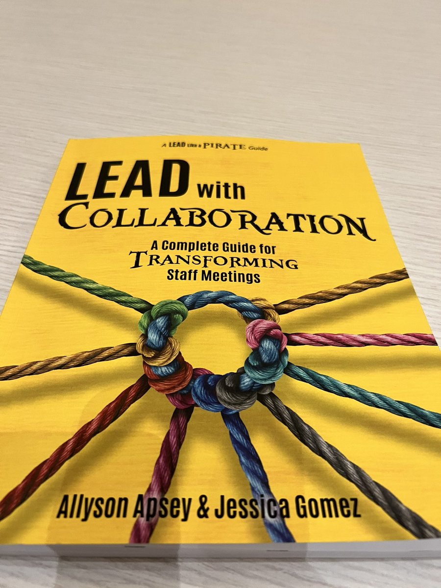 Wow- a lesson plan for staff meetings! Great job.  #naesp23 #leadwithcollaboration