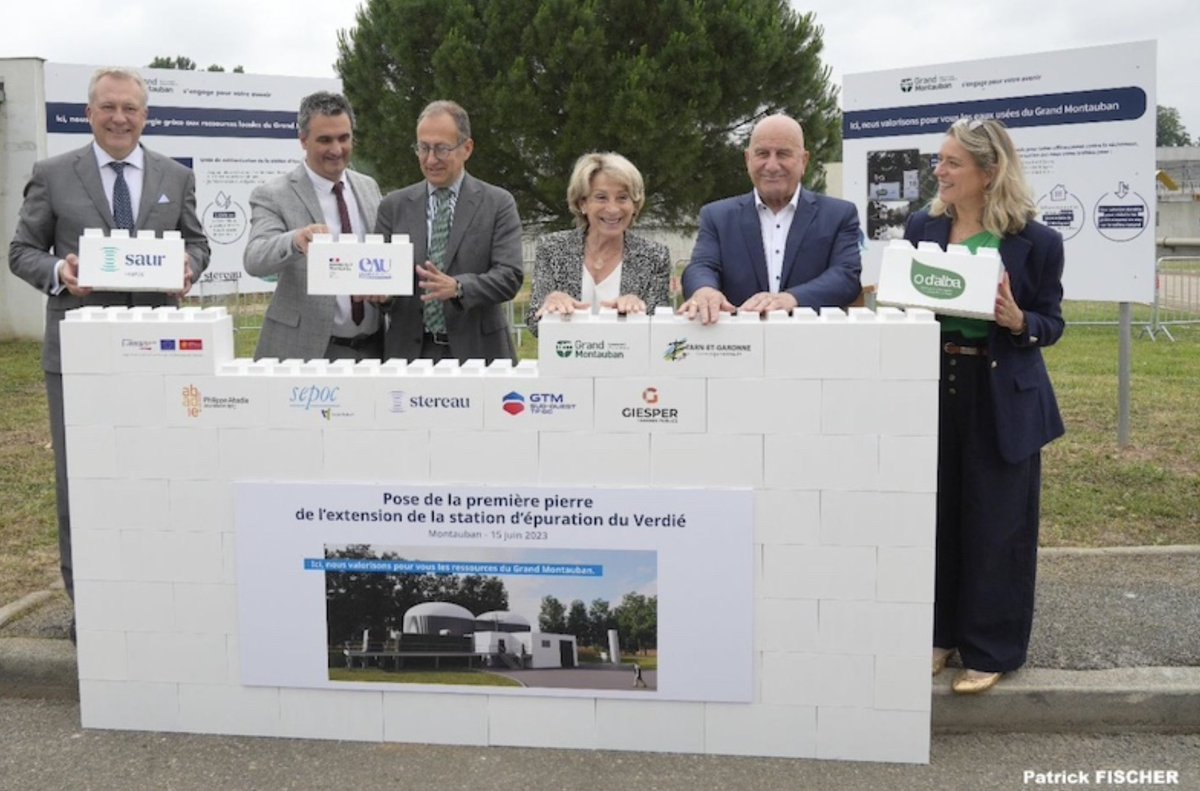 🚰💡#Montauban : Saur France et le <a href="/GrandMontauban/">Grand Montauban</a> accélèrent la transition hydrique et énergétique avec l'extension de la station d'épuration et l'unité de méthanisation ! 👇🏻 bit.ly/43HkaTX <a href="/BrigitteBareges/">Brigitte Barèges</a> <a href="/villemontauban/">Ville de Montauban</a> <a href="/tarnetgaronne82/">Département de Tarn-et-Garonne</a>