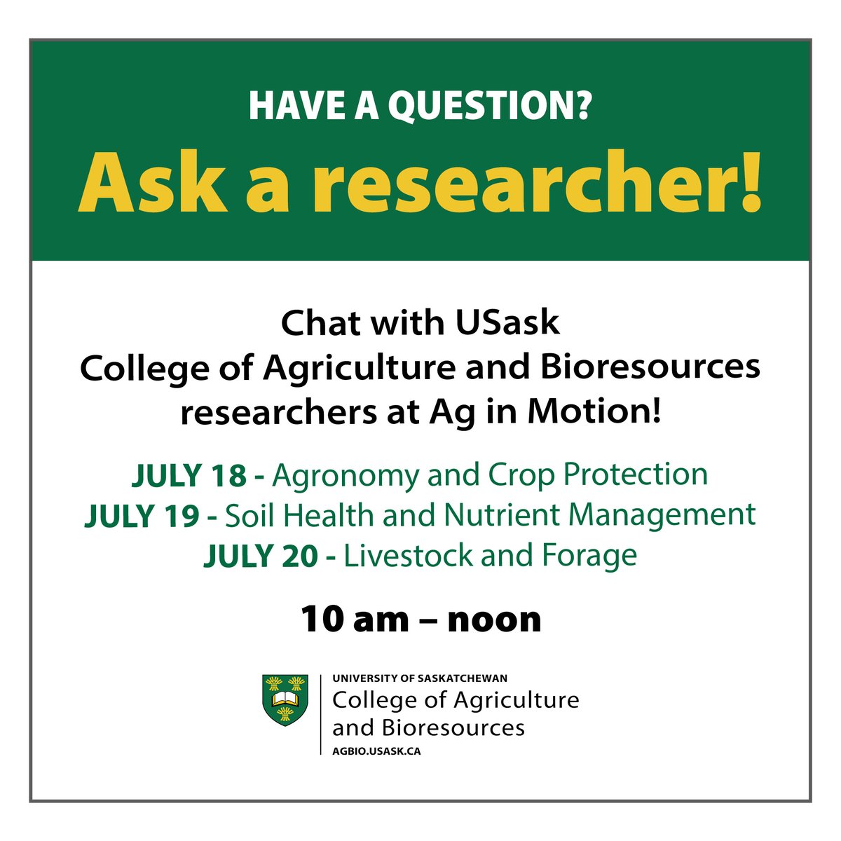 USask AgBio tweet media