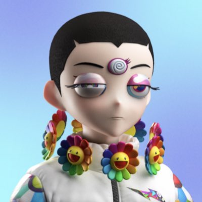 KutsalYeley's tweet photo. #NewProfilePic inspired by @johnnyx_nft post earlier I’m rocking a dripping @RTFKT #CloneX today! https://t.co/QASyq0dsLq