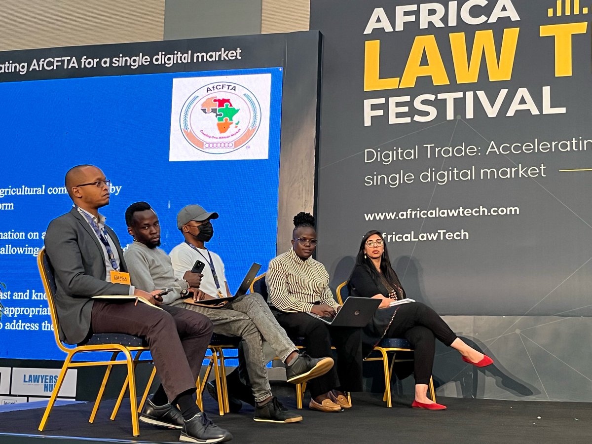 Artificial Intelligence & Digital Trade Policy Tech Hackathon Judges. 💃🏽🚀 @AfricaLawTech @lawyershubkenya #AfricaLawTech #ALTF2023 #DigitalTrade