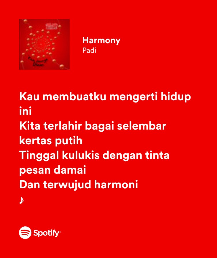 a1nonly_'s tweet photo. Kaga ngerti lagi dah sama lagu yang satu ini dari @padireborn kenapa seenak itu. Lirik dari Kata-kata lagu ini emg negambarin kehidupan banget. 👍🏼👍🏼👍🏼

https://t.co/rc57RRHJgC https://t.co/Ic39AXLcHJ