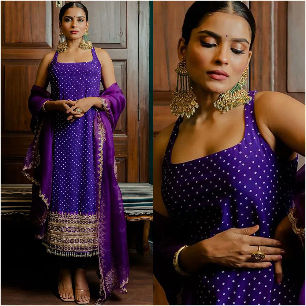 panashindia's tweet photo. Render a striking sleek poise with this purple-hued straight style suit curated in exquisite embellishments &amp; radiating bandhej details that elevate its resplendence manifold. 

Shop Now: https://t.co/i8t9TtRW9s 
 
#Purple #PanashIndia #EthnicFashion #straightsuit #bandhej https://t.co/dqjjugKL7w