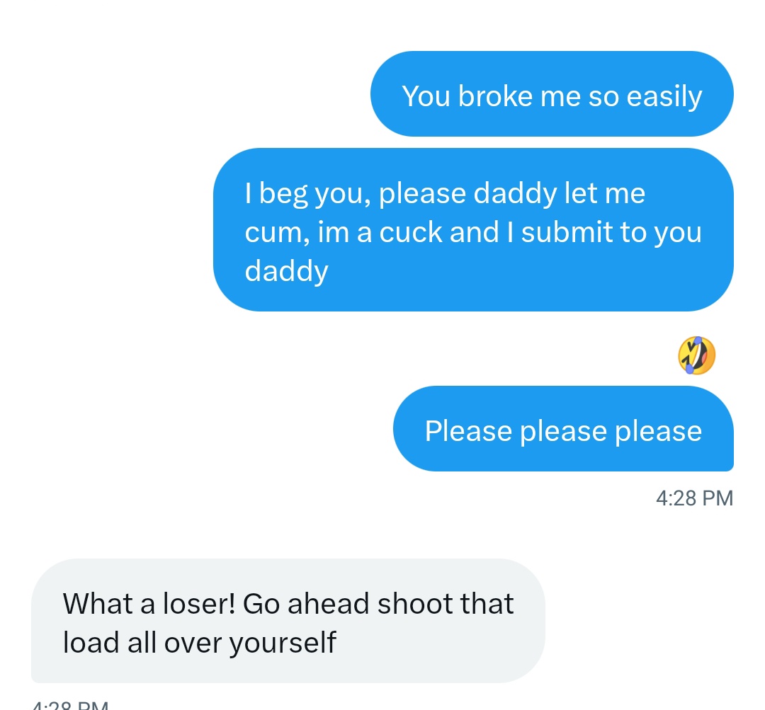 prettyenjoyer's tweet photo. Just Lost to @joislave2 in a wankbattle https://t.co/EDe91CPzBU