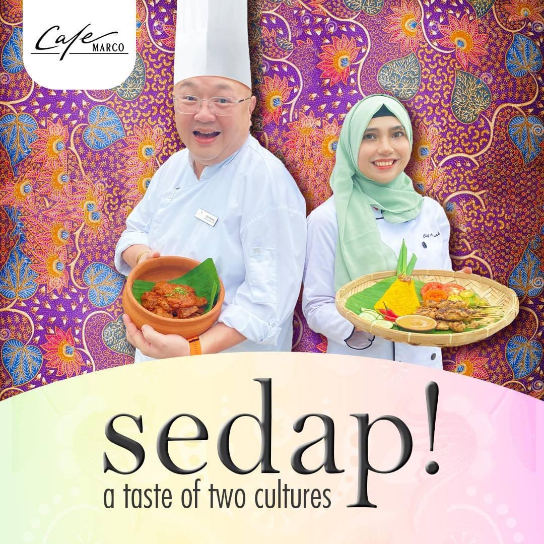 5StarInCebu's tweet photo. SEDAP!  A TASTE OF TWO CULTURES

Introducing the explosion of exotic flavors and spices in authentic Indo-Malay cuisine! Think sambal, sates, rendang, laksa, curries and more.

For table reservations, conveniently click this link: https://t.co/lvTyYXBdUq

#DiningDestinations https://t.co/XDz9T1u5NQ