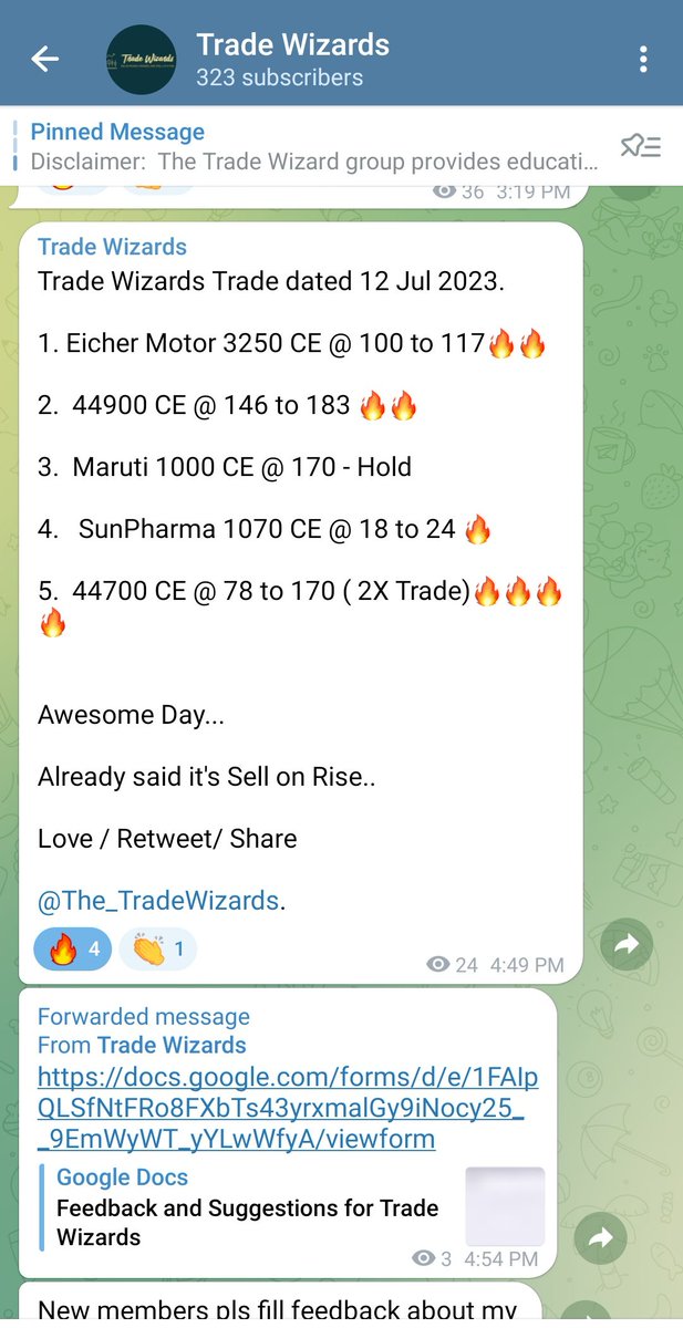 The_knowledgehu's tweet photo. Trade Wizards Trade dated 12 Jul 2023.
• One Trade 2X. 💪🔥❣️
#stockmarkets #trading #Zerodha
#INDvsWI #RahulGandhi #tatamotors #SabJawaabMilenge #jiocinema https://t.co/MahIebY4R8