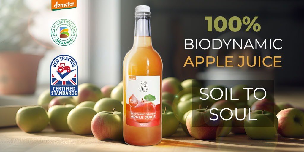 Shire_Farm's tweet photo. Delicious and refreshing we love our Apple Juice and are so proud to offer it for sale. Available for purchase in our online shop #biodynamicapples https://t.co/sKb1DQlkWL